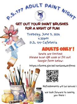 paint brushes, qr code, tube of paint
